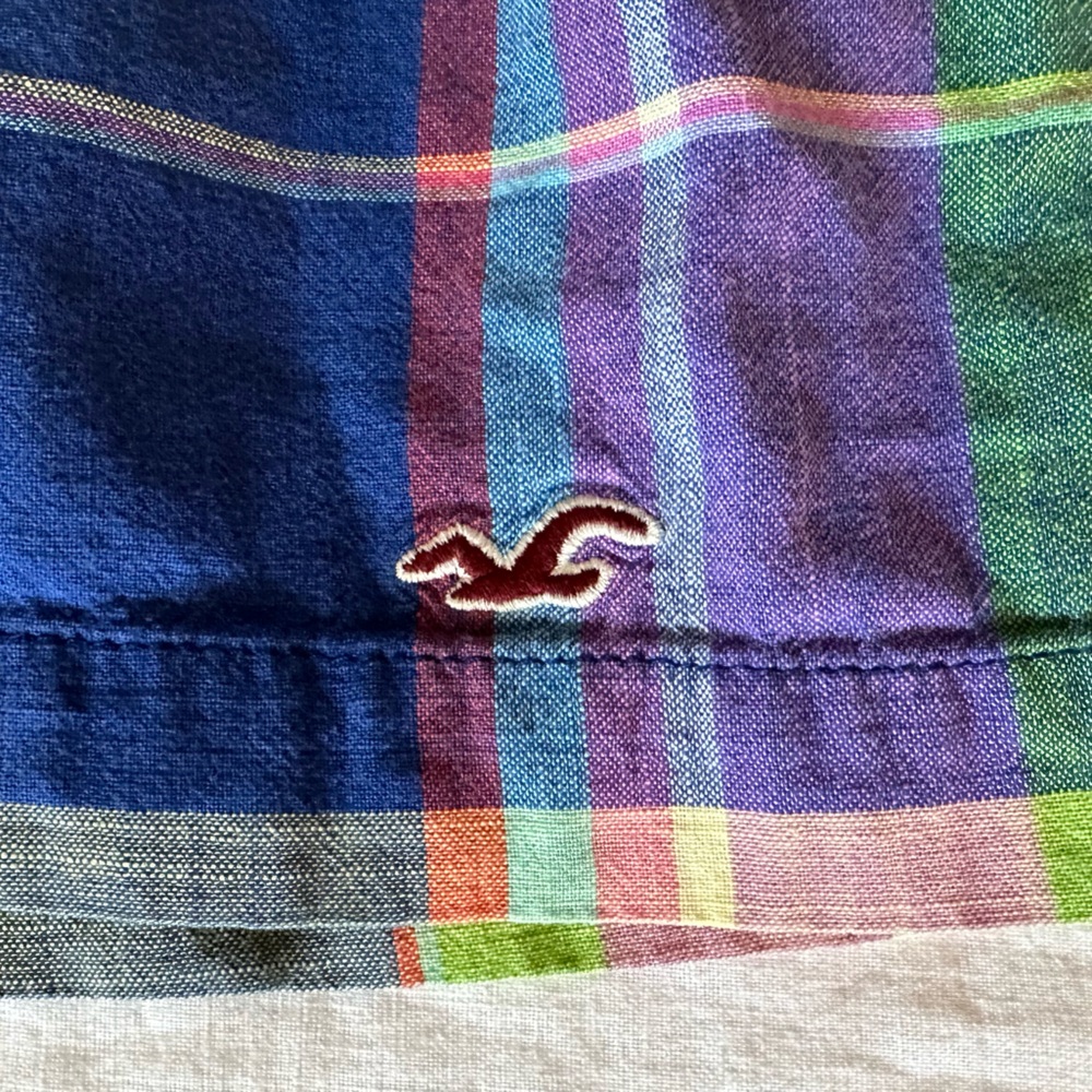 Vintage Hollister Plaid Mini Skirt - Picture 2 of 4